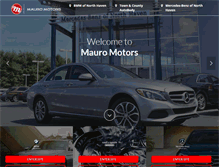 Tablet Screenshot of mauromotors.com
